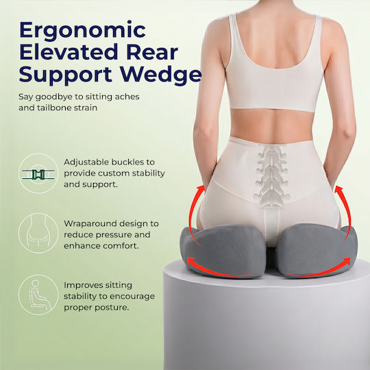 Lumivida Perna medicală pentru coccyx Memory Foam