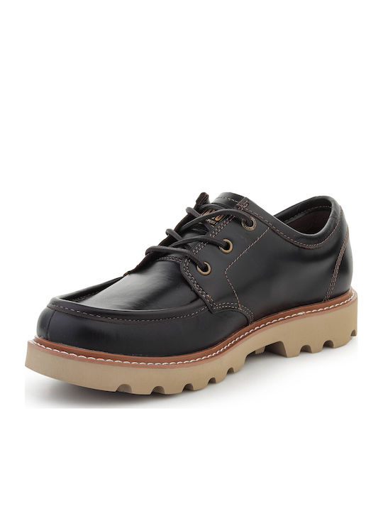 Loafers Bărbătești Din Piele Negre