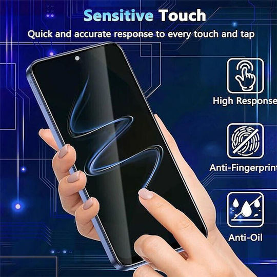 Tcl K70 5g Kalebol Privacy Full Tempered Glass Προστασία Οθόνης Black