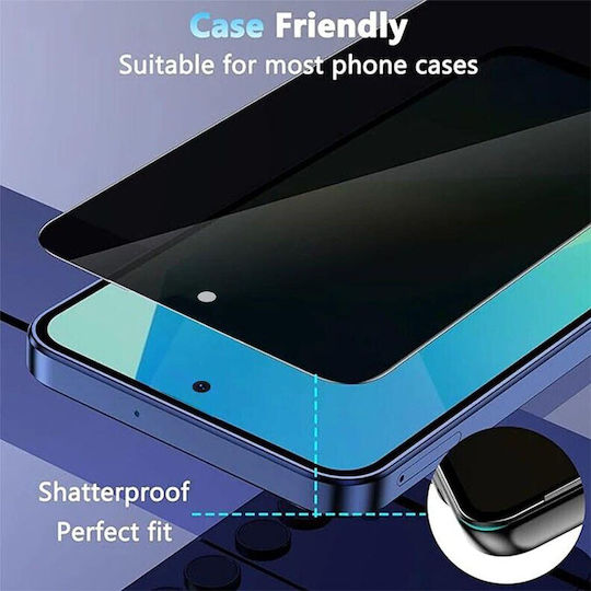 Tcl K70 5g Kalebol Privacy Full Tempered Glass Προστασία Οθόνης Black