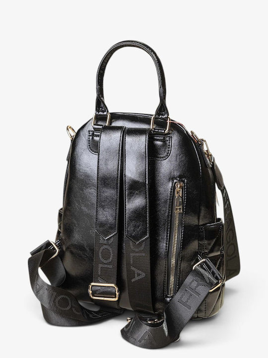 Damentasche Rucksack Schulter Grau