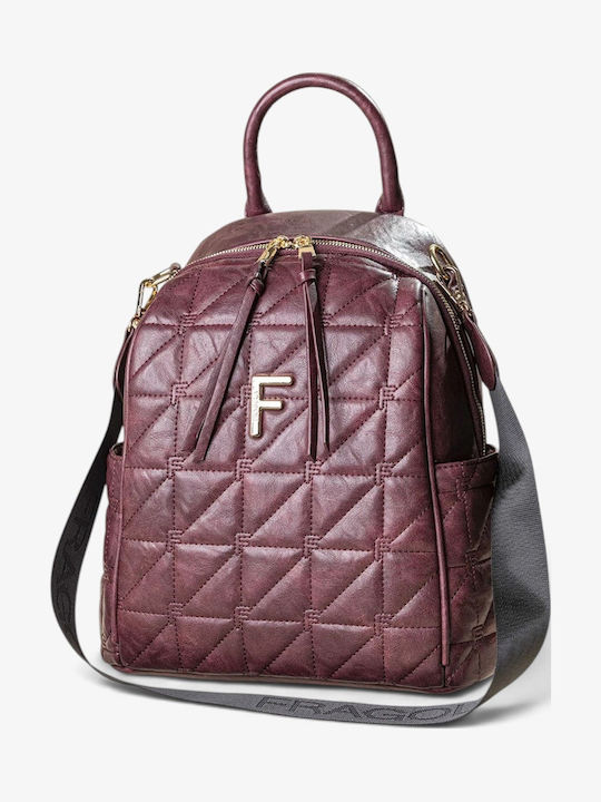 Damentasche Rucksack Schulter Grau