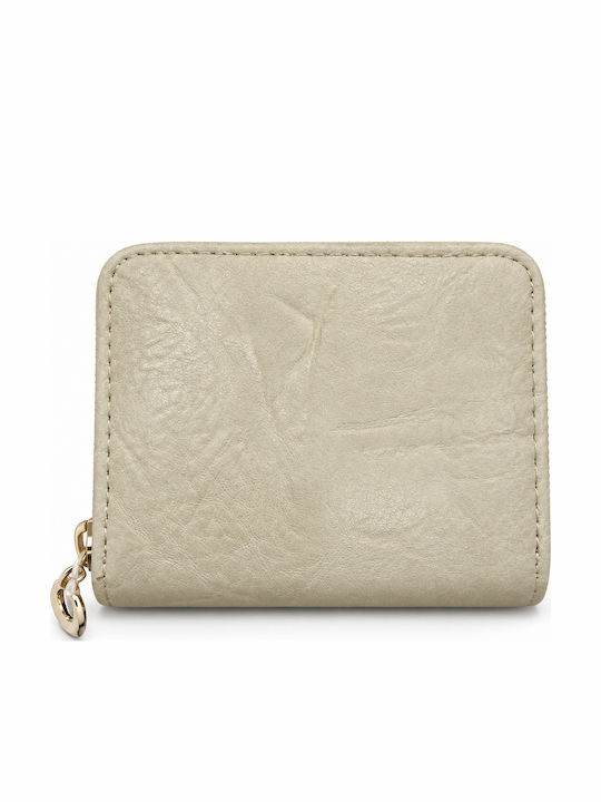 Small Beige Women's Coin Purse