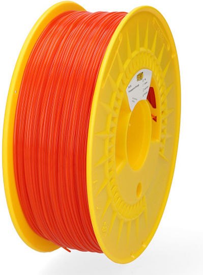 PCTG 3D Printer Filament 1.75mm Transparent Orange 1kg
