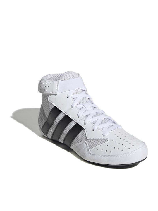 adidas Hvc Plus High Kids Boxing Shoes White