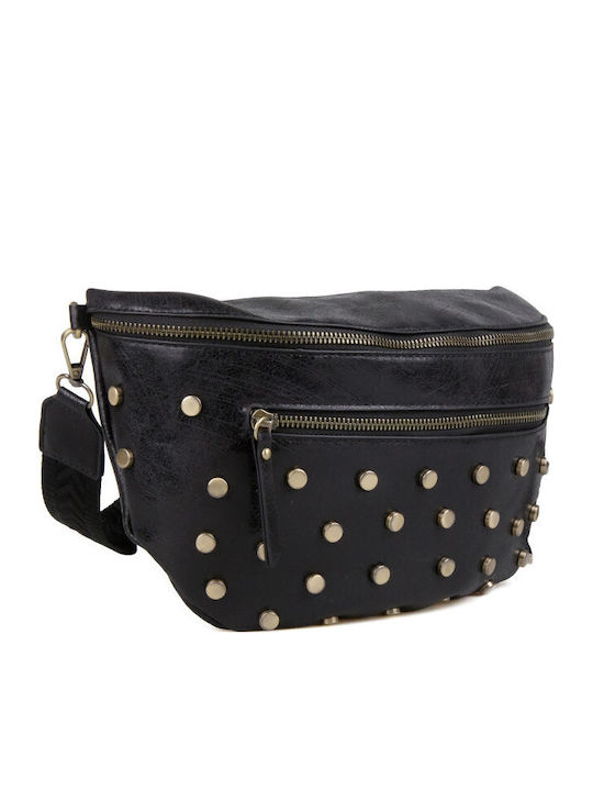 Schwarze Gürteltasche