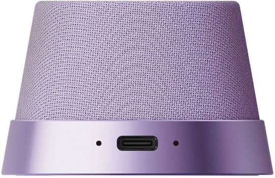 1-Vibe Go 3W Bluetooth Speaker with Up to 12 Hours of Battery Life Purple