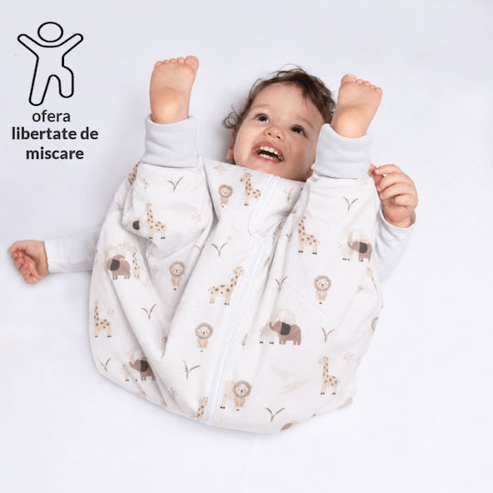 Kidizi Ανοιξιάτικος Υπνόσακος με Πόδια 1 tog Beige