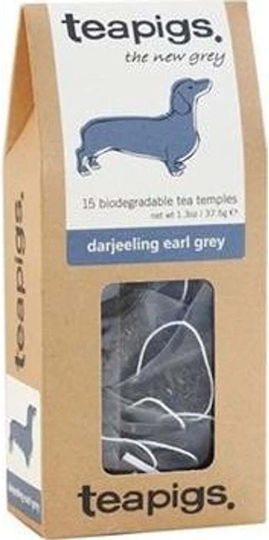 Teapigs Earl Grey Ceai Darjeeling 15 Pungi 37.5gr 1buc