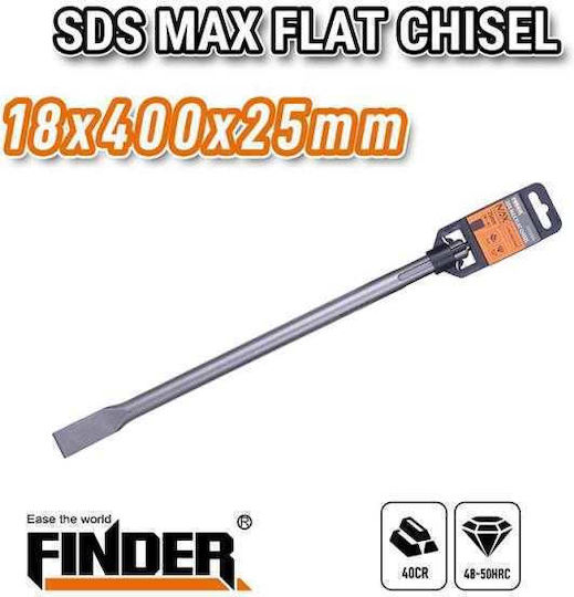 Finder Chisel / Flat Chisel / Drill with SDS Max Socket 400x25mm