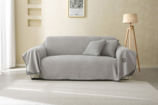 Beauty Home Σετ Ριχτάρια 2τμχ Γκρι