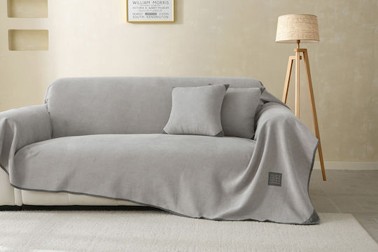 Beauty Home Σετ Ριχτάρια 2τμχ Γκρι