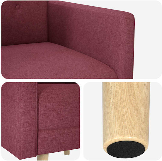 Fotoliu 68x73x79 cm Roșu Fotoliu 68x73x79 cm Roșu