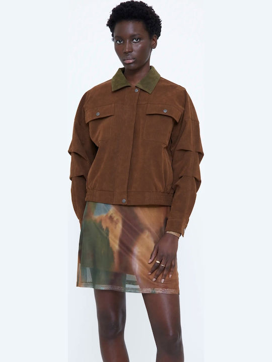 Wild Pony Suede Jacket Brown