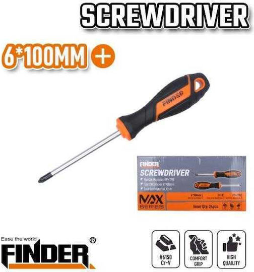 Finder Κατσαβίδι με Μήκος 100mm