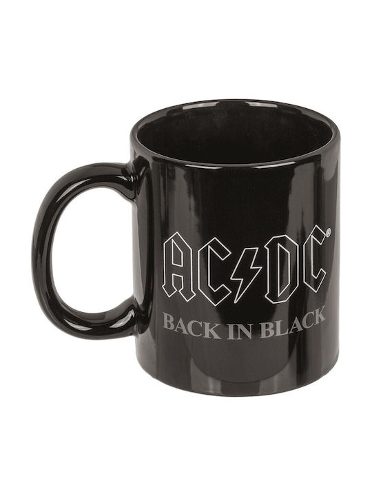 Out Blue Унисекс Подаръчен Комплект Чаша Чорап AC/DC Back In Black 78-8444 Черен