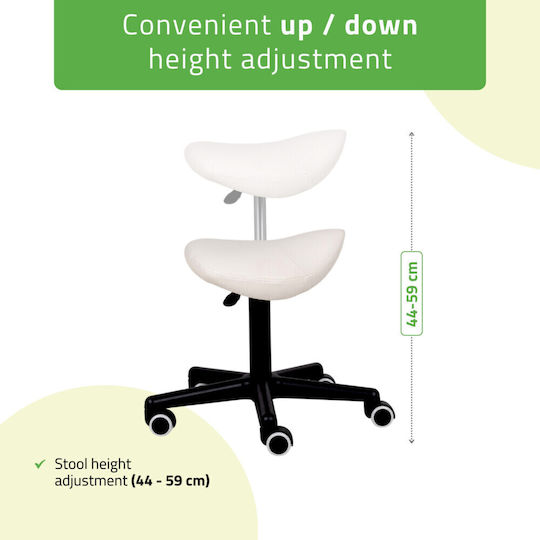 Habys Medical Stool White T-TAABSJ004