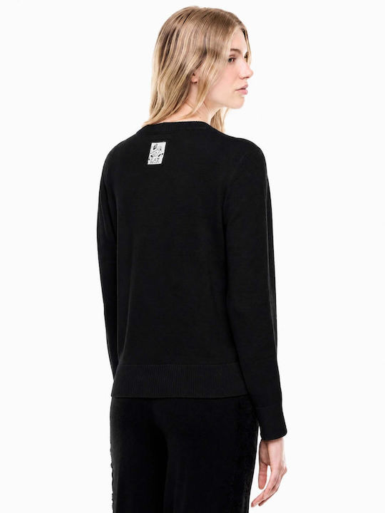 Damen-Sweatshirt Schwarz