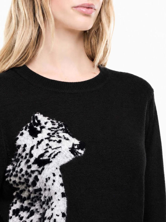 Damen-Sweatshirt Schwarz