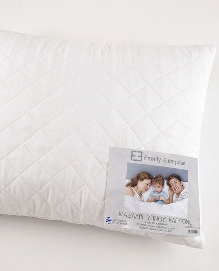 Quilted Bed Pillow Polyester 50x70cm
