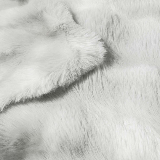 L-c Mounty Cuvertură Din Blană Pentru Fotoliu 180x220cm Gri