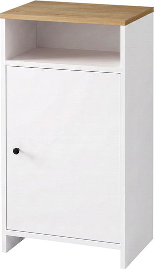 Talsa Дървен Шкаф За Обувки Бял М50xД35.3xВ86cm