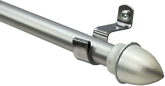 Grace Сгъваемо Металик Корниз Φ12мм 135-225cm Chrome Mat