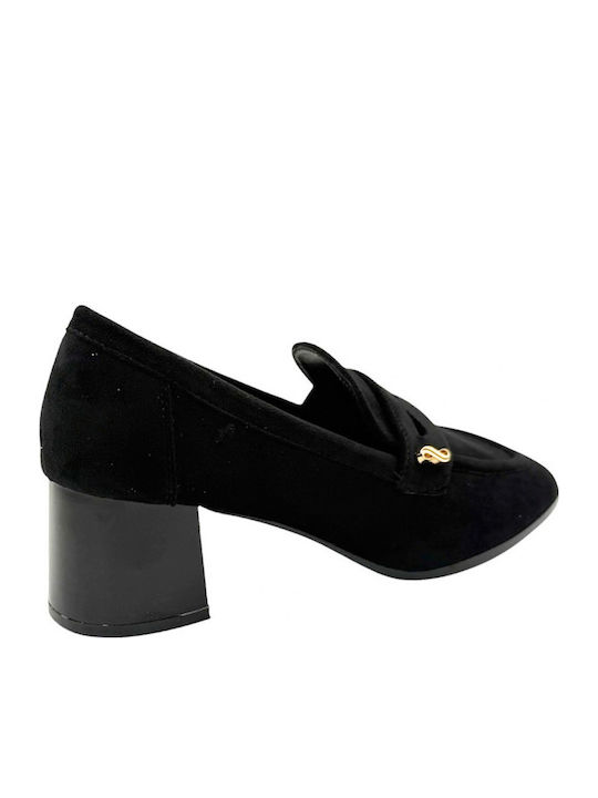 Black Suede Heels