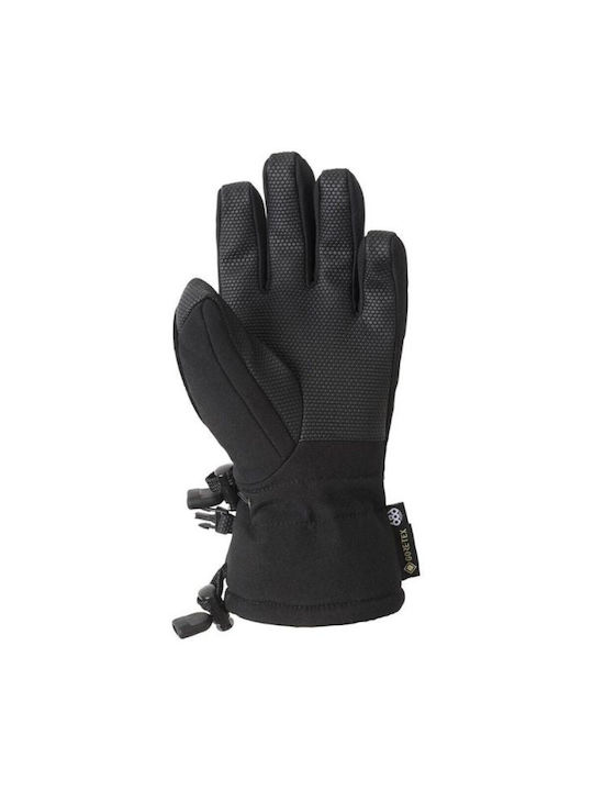 686 686 Kinder-Fäustlinge Ski- und Snowboardhandschuhe mit Gore-Tex-Membran Schwarz