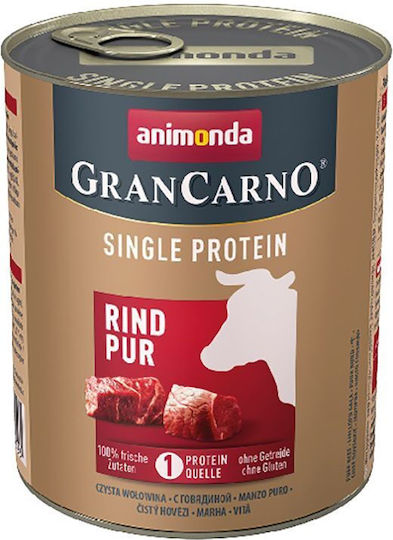 Grancarno Protein Влажна Храна за Кучета в Консерва 12x800 г