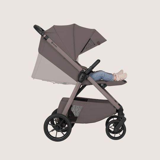 Lionelo Bett Cărucior pentru Bebeluși Potrivit de la 6+ Luni Beige Taupe 9.95kg