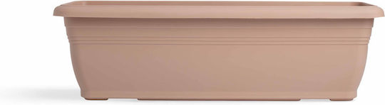 Planter Box Tepakota 13.5L 59x22x18h Cm Beige Sand