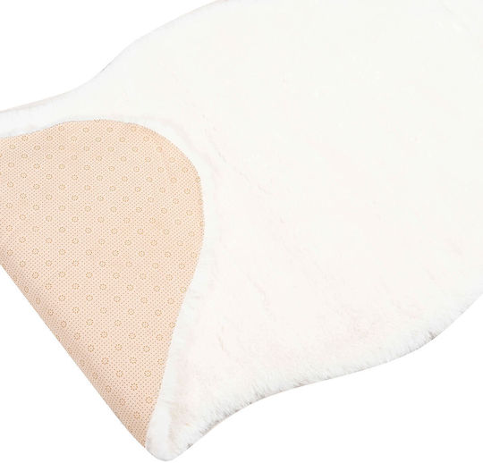 Polcarpet Rabbit Animal Teppich Rechteckig Pelzige White