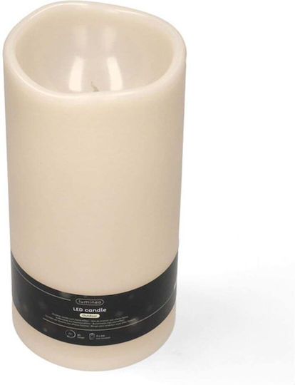 Lumineo Decorative LED Light Warm White Candle 12.5x12.5cm