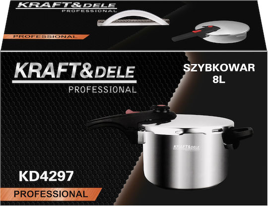 Kraft & Dele Χύτρα Ταχύτητας 8lt
