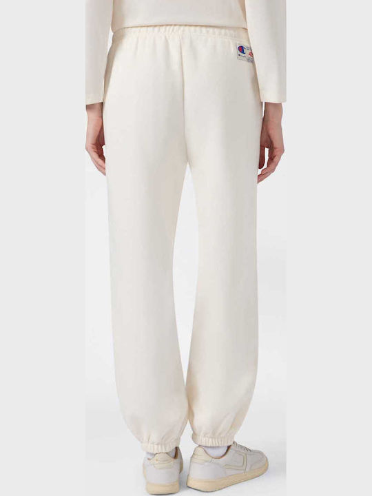 Fleece Jogger Sweatpants Off White