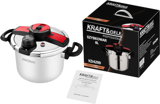 Kraft & Dele Χύτρα Ταχύτητας 8lt Kraft & Dele Χύτρα Ταχύτητας 8lt