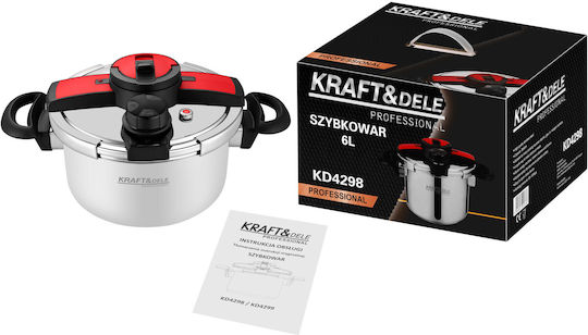 Kraft & Dele Χύτρα Ταχύτητας 6lt