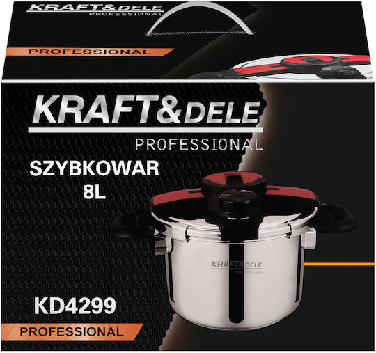 Kraft & Dele Χύτρα Ταχύτητας 8lt