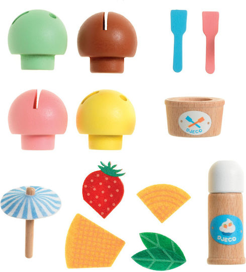 Djeco P’ti Set Ice Cream από Ξύλο