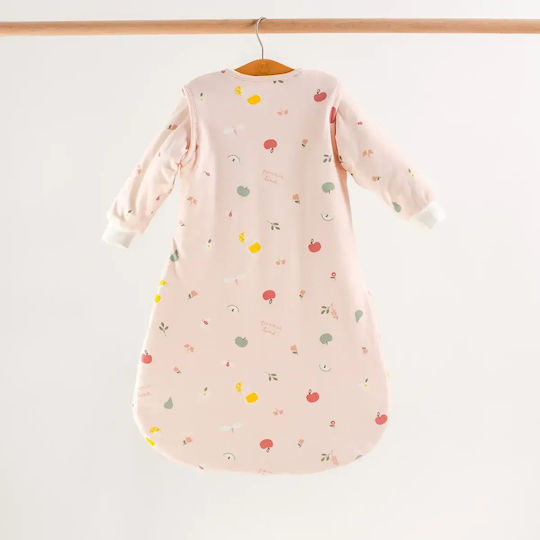 abo Winter Baby Sleeping Bag Apples with Detachable Sleeves