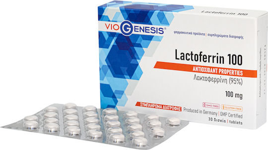 Lactoferrin 100 100mg 30 Таблетки