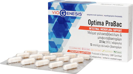 Viogenesis Probiotic Συμπλήρωμα με Προβιοτικά 30 κάψουλες
