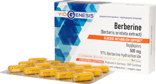 Viogenesis Berberine 500mg 30 veg. caps
