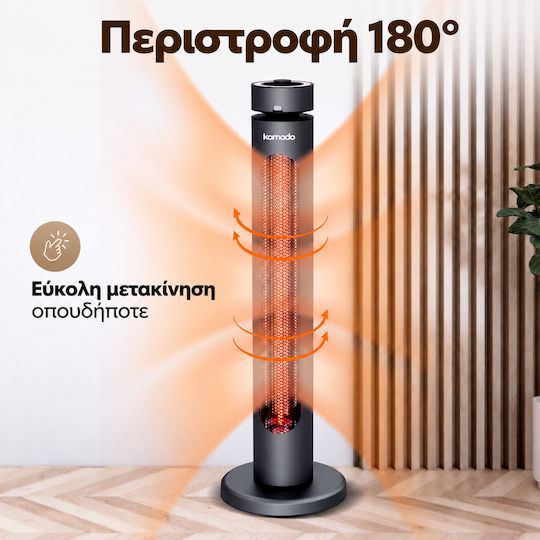 Komodo Încălzitor Electric cu Infraroșu cu Putere 2kW