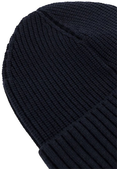Manny Beanie Men's Knitted Beanie in Navy Blue