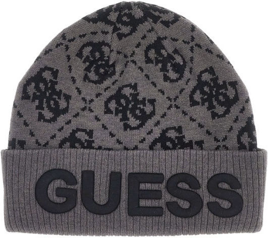 Unisex Knitted Beanie in Grey