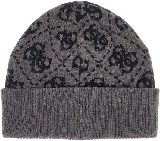 Unisex Knitted Beanie in Grey