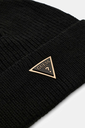 Boston Beanie Men's Knitted Beanie in Black