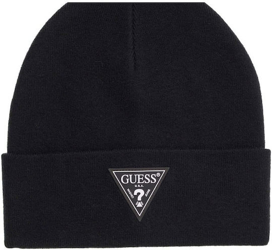 Beanie Men's Knitted Hat in Black